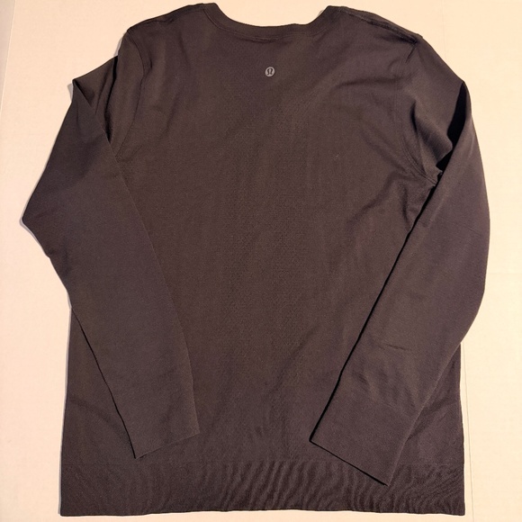 NWT Lululemon Swiftly Relaxed Long Sleeve Shirt Black Size 8 - Picture 5 of 6